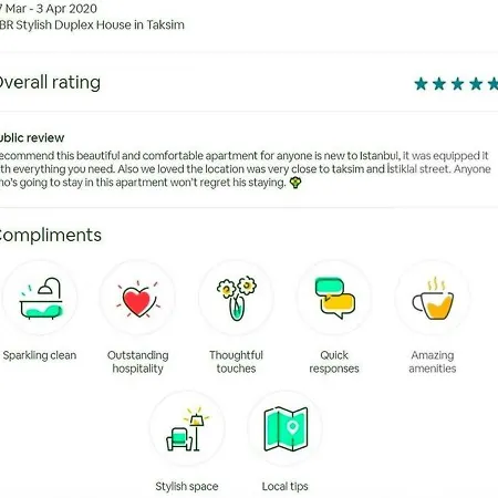 Sleek And Duplex House In Beyoglu Appartement Istanboel