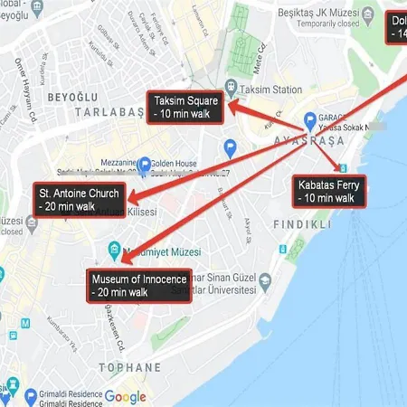 Apartamento Sleek And Duplex House In Beyoglu